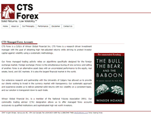 Tablet Screenshot of ctsforex.com